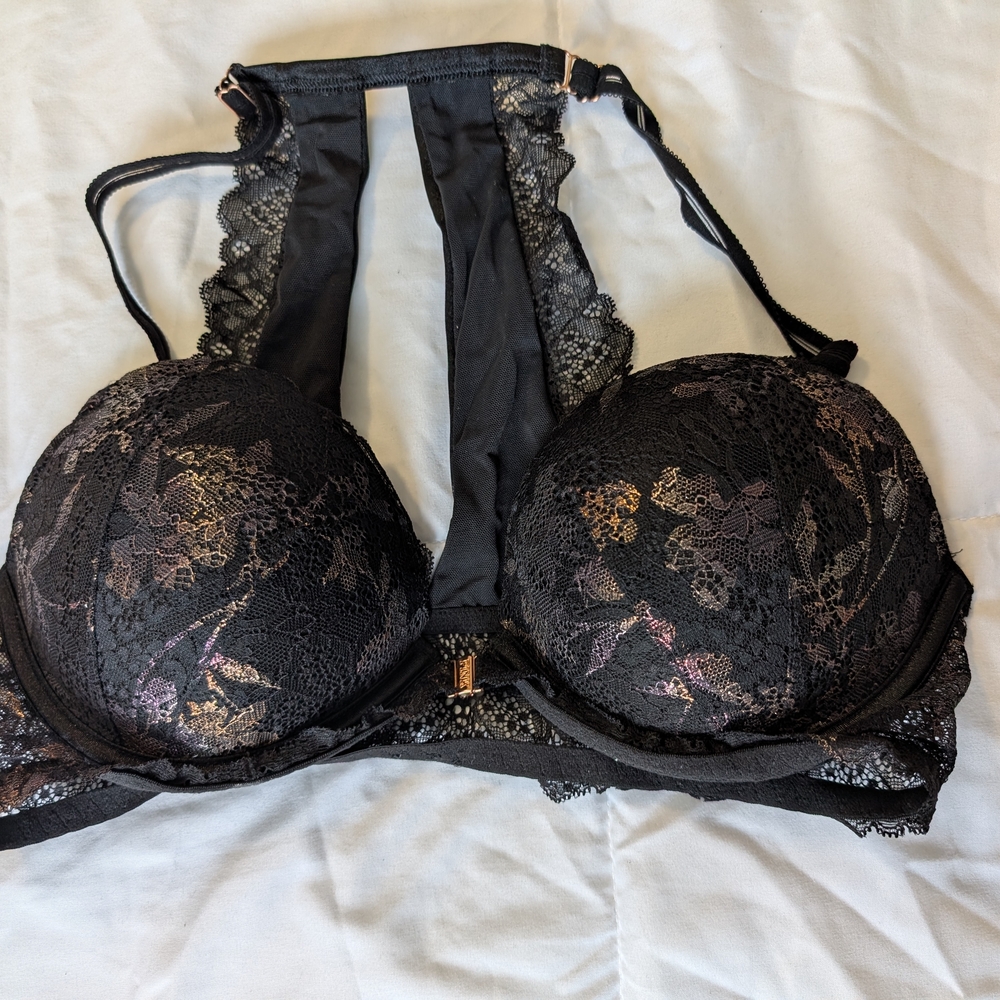 Victoria's Secret Black Lace Bra